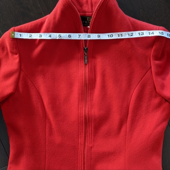 Vintage Fendi 100% Cashmere zip jacket - Picture 9 of 14